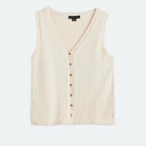Sanctuary Cream Sleeveless Knit Top